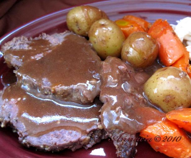 Best-Ever Roast Beef With Vegetables. Photo by Annacia