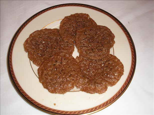 Dutch Kletskopjes (Lacy Almond Cookies). Photo by Kayne
