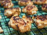 Chicken & Pine Nut Mini Burgers