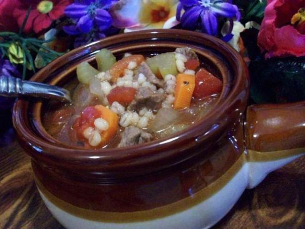 2bleu's Beef Barley Soup (Or Chicken Barley Soup). Photo by 2Bleu