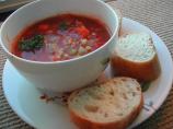 2bleu's Vegetable Barley Soup