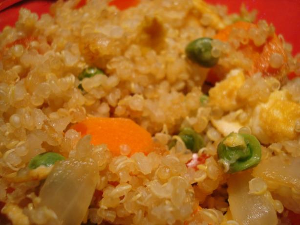 Quinoa Scramble. Photo by Starrynews