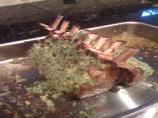 Roast Rack of Lamb With Herb Crust