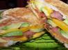 Spicy Grilled Bacon and Tomato Sandwich With Avocado