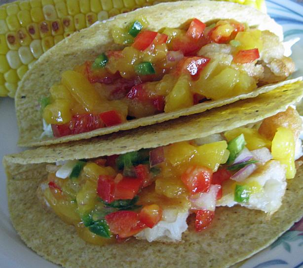 Simple Mango Salsa. Photo by WiGal