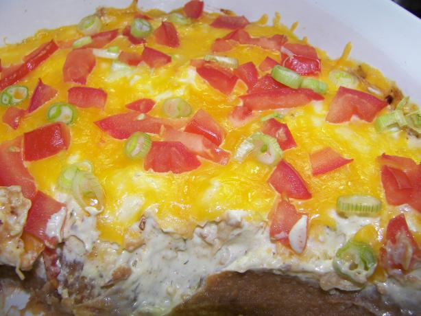 Taco Bean Dip. Photo by Jesse and Eliza's Mom