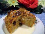 Pumpkin Bread Pudding With Vanilla Butter Sauce