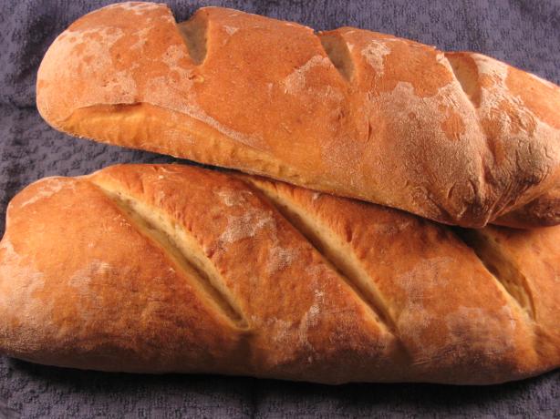 Traditional Artisan Style Baguette - Rustic French Bread. Photo by Papa D