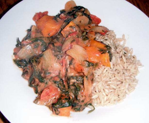 Butternut Squash Coconut Curry. Photo by lrn2trvl