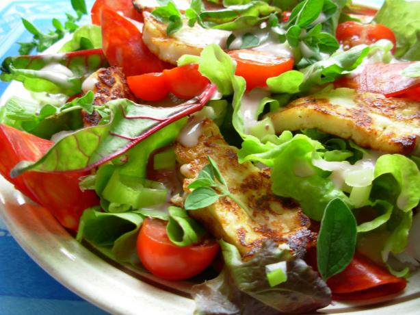 Halloumi Salad - so Tasty. Photo by French Tart