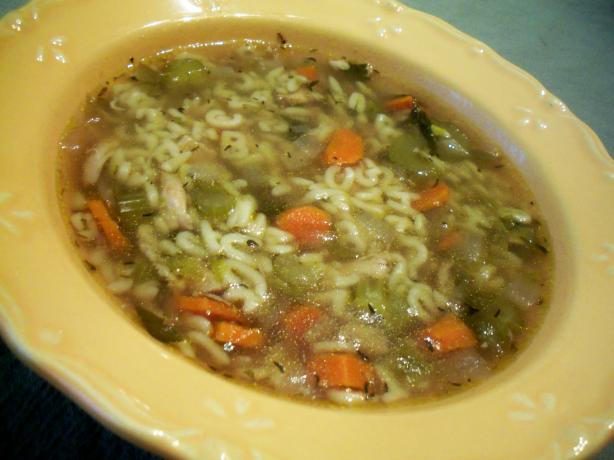 Alphabet Chicken Soup (Crock Pot). Photo by *Parsley*