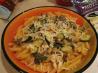 Pasta With Zucchini, Mushrooms and Cannellini Beans in Marinara. Recipe by Dizdezi