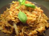 Beef With Cabbage and Tomatoes