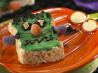Green Halloween Monster Treats™. Recipe by KELLOGG'S&reg; RICE KRISPIES&reg;