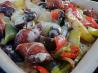 Roasted Italian Sausage and Potatoes With Mushrooms and Peppers. Recipe by Chocolatl
