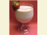 Creamy Strawberry Daiquiris. Recipe by Lorac