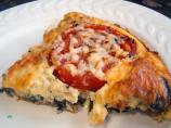 Tomato and Spinach Frittata. Photo by Derf
