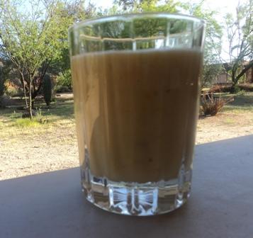 Guava Mango Papaya Smoothie. Photo by BakinBaby