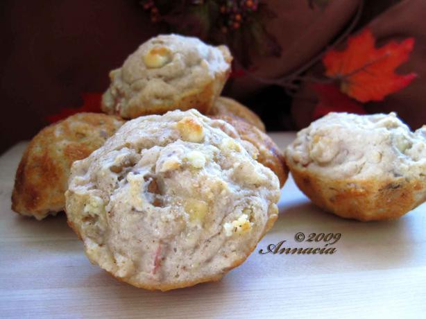White Chocolate Apple Muffins. Photo by Annacia