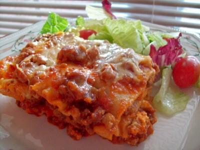 My Standard Lasagna. Photo by HeatherFeather