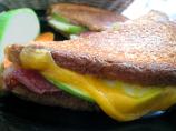 Grilled Cheese With Bacon, Apple and Mustard