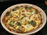 Mushroom and Spinach Quiche With Potato Crust