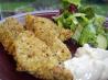 Spicy Baked Chicken Tenders With a Garlic Basil Aioli