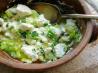 Oregano Lamb Steaks With Lemon, Olive Oil and Feta Cheese Mash