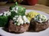 Oregano Lamb Steaks With Lemon, Olive Oil and Feta Cheese Mash