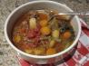 Burger Vegetable Soup(Crock Pot)