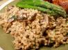 Wild Mushroom and Barley Pilaf. Recipe by Debbwl