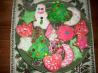 Old-Fashioned Cut out Frosted Butter Cookies