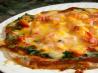Accidental Veggie Tortilla  Pizza