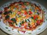 Accidental Veggie Tortilla  Pizza. Recipe by Derf