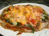 Accidental Veggie Tortilla  Pizza