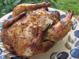 Acadia's Cherry Sherry "beer Can" Chicken