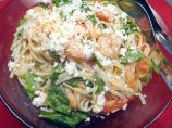 Roasted Tomatoes With Shrimp Linguine