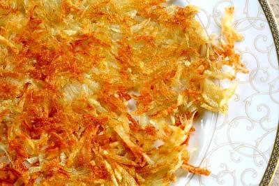 Crispy Hash Brown. Photo by Shesbittersweet