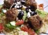 Mini Turkey Meatballs With a Fresh Couscous Salad
