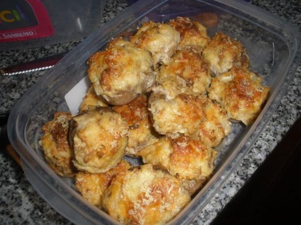 My Sister Anne's Stuffed Mushrooms. Photo by saejinkwak