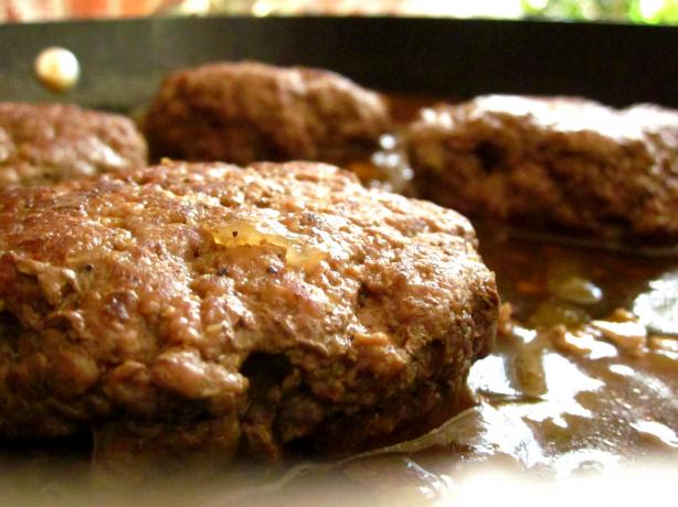 Hamburger Steak. Photo by gailanng