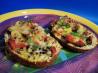 Olive and Roasted Pepper Crostini. Recipe by mersaydees