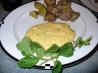 Soft Polenta With Roasted Herbs