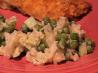 Creamy Cauliflower-Pea Medley. Recipe by lazyme