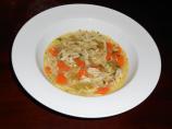 Lemon Chicken Orzo Soup