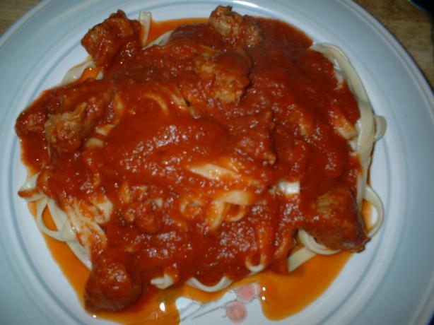Vegan Spaghetti. Photo by Cassie Hunsicker
