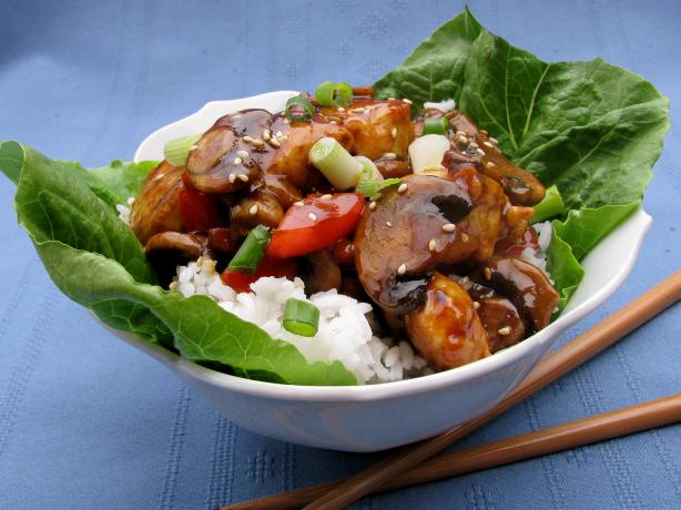 Hoisin Chicken Rice Bowls. Photo by lazyme
