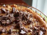 Toblerone-Topped Caramel Cheesecake. Photo by Jesse and Eliza's Mom