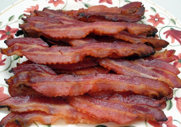 Oven Fried Bacon - No Mess, No Cleanup!. Photo by Debbwl