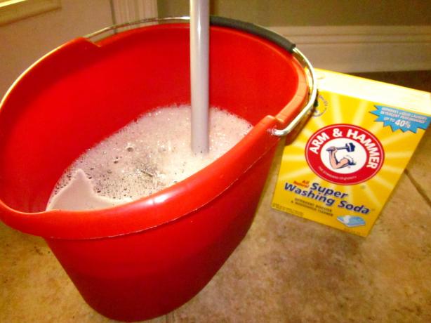 Floor Grease Cutter Cleaner. Photo by gailanng